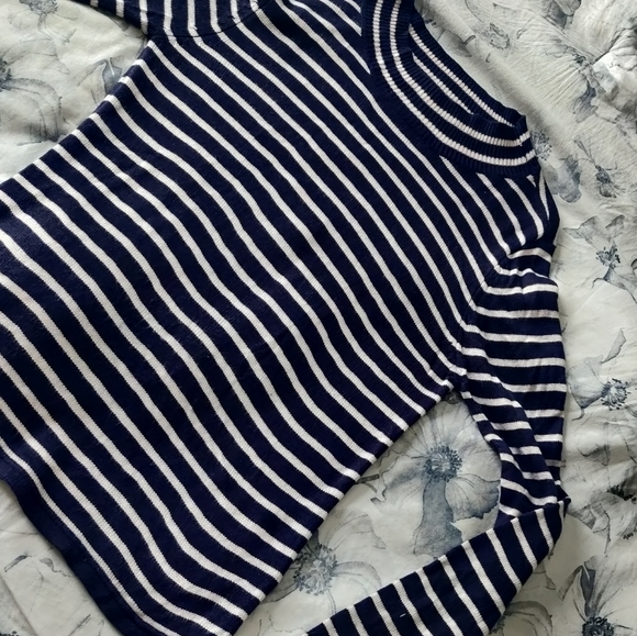 Striped tunic sweater - Picture 1 of 7